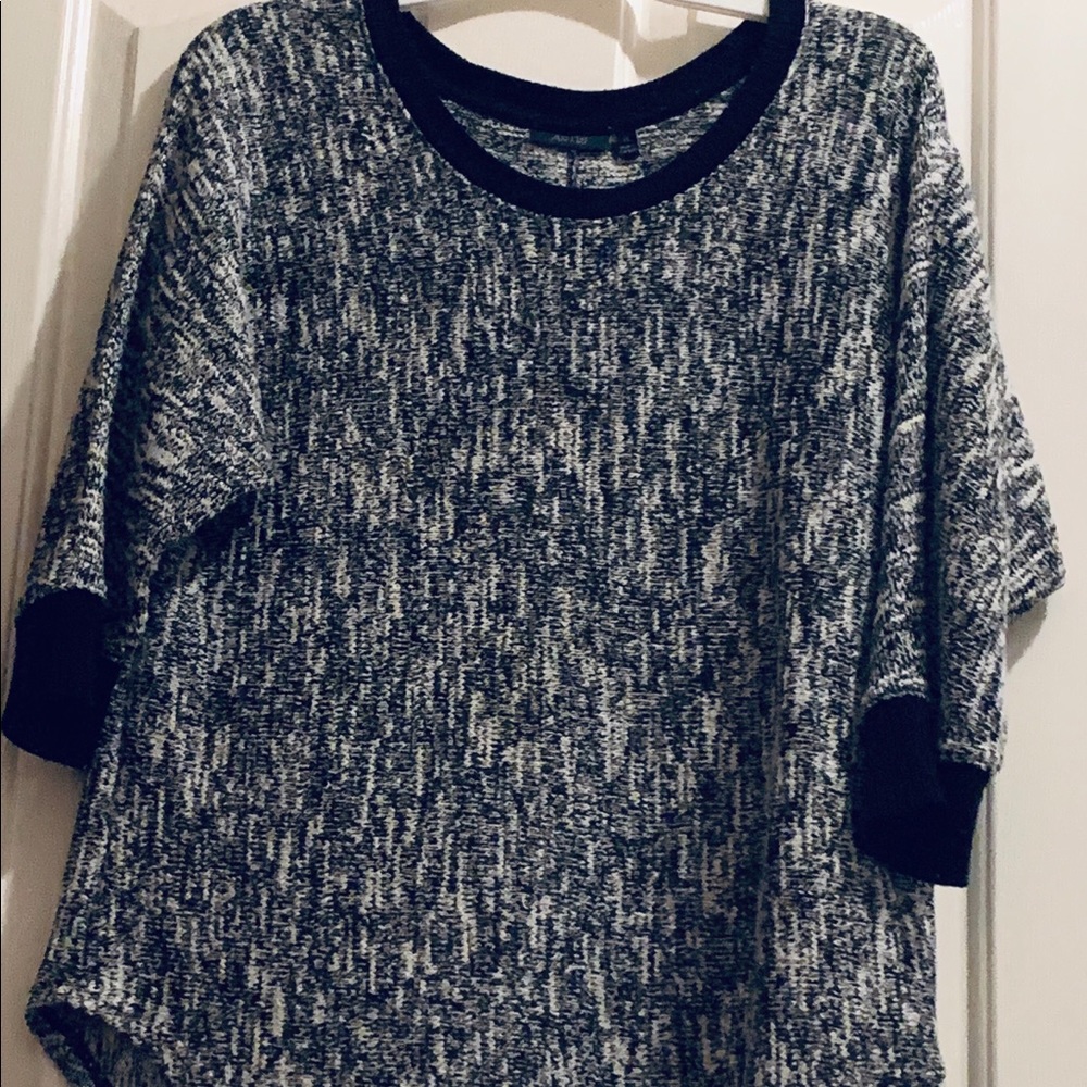 Black and White Sweater